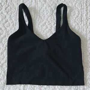 Lululemon Black Crop Top